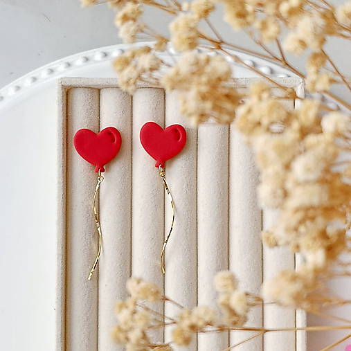 Náušnice - Balloon- visiace balónové náušnice - 18134352_