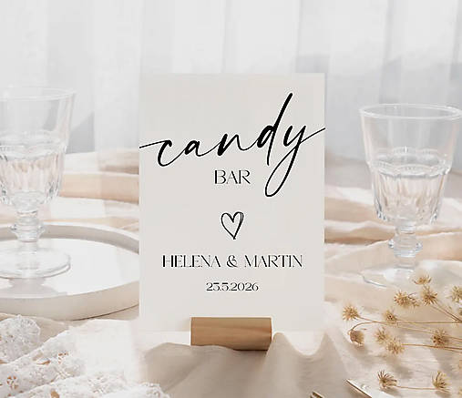 Papiernictvo - Ozdobná kartička CANDY BAR, personalizovaná - 18136043_