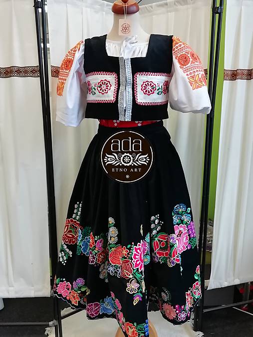 Vesty - Brusliak s ručnou výšivkou ... Podpoľanie - 18136000_