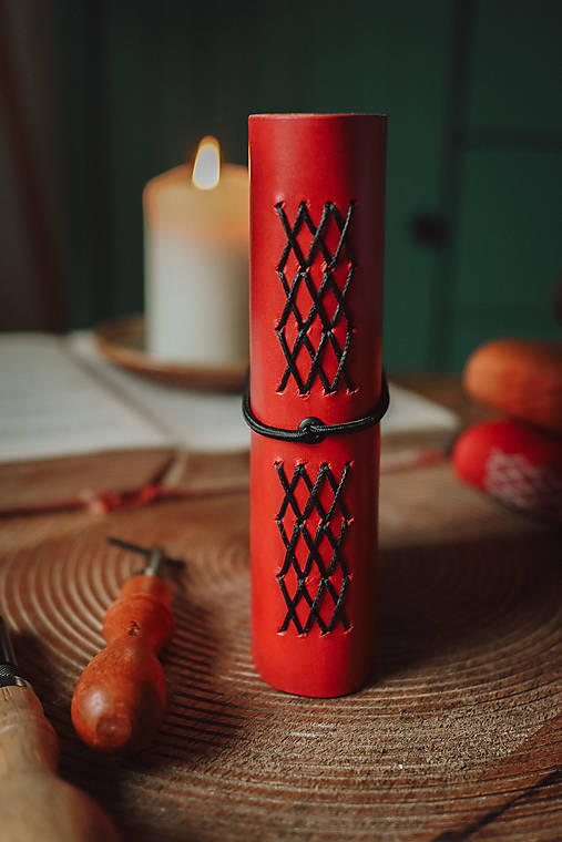 Kožený zápisník - Ellie