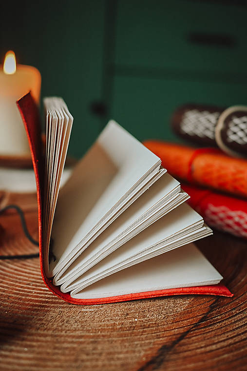 Kožený zápisník - Ellie