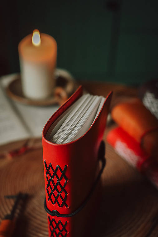 Kožený zápisník - Ellie