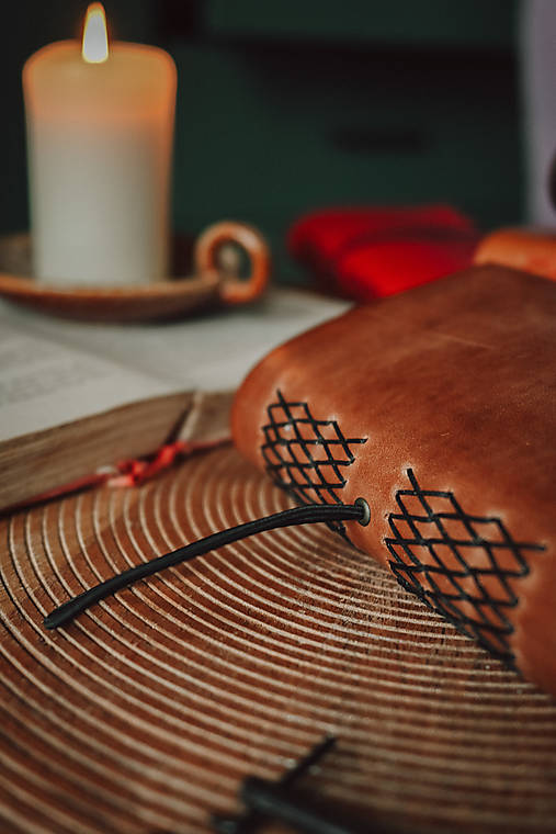 Kožený zápisník - Pierre