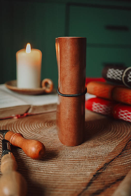 Kožený zápisník - Pierre