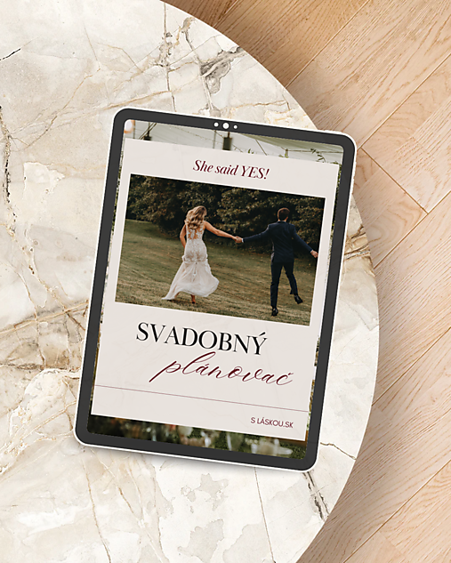 Papiernictvo - Svadobný plánovač (PDF) - od nevesty pre nevestu - 18136132_