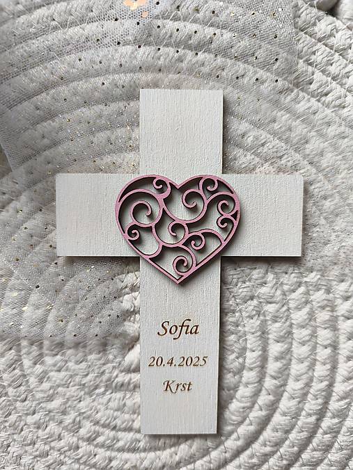 Dekorácie - Krížik bez krabičky - 18137345_