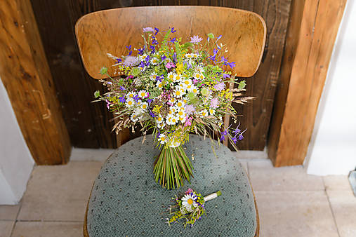 Kytice pre nevestu - Svadobná kytica - 18136513_