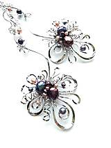 Náušnice - Náušnice NXXL1 "Bytostně svá", mix perel - 18138774_