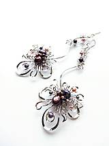 Náušnice - Náušnice NXXL1 "Bytostně svá", mix perel - 18138779_