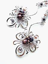 Náušnice - Náušnice NXXL1 "Bytostně svá", mix perel - 18138784_