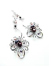 Náušnice - Náušnice NXXL1 "Bytostně svá", mix perel - 18138785_