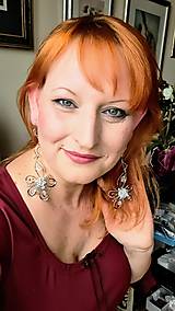 Náušnice - Náušnice NXXL1 "Bytostně svá", mix perel - 18138786_