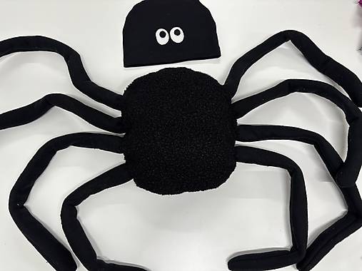 Detský textil - Kostým pavúk - 18136361_