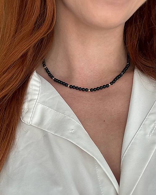 Náhrdelník Eternal Balance - Čierny Ónyx