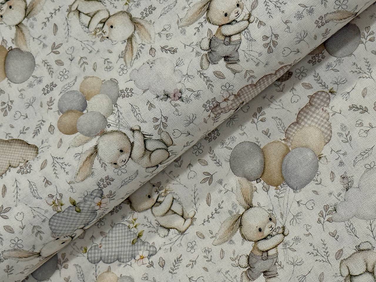 100% BAVLNA / ZAJAČIKY