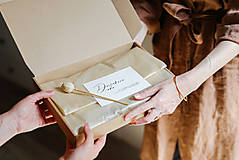 Úžitkový textil - Darčeková sada ľanových utierok Touch of Tradition - 18137028_