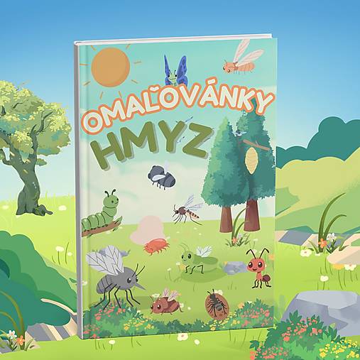 Hračky - Omaľovánky pre deti Hmyz PDF - 18137199_