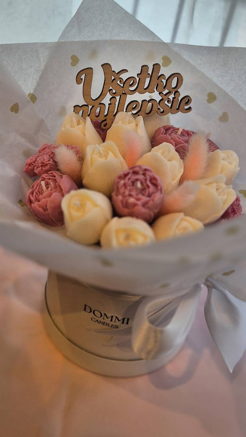 Kvetinový box Všetko najlepšie