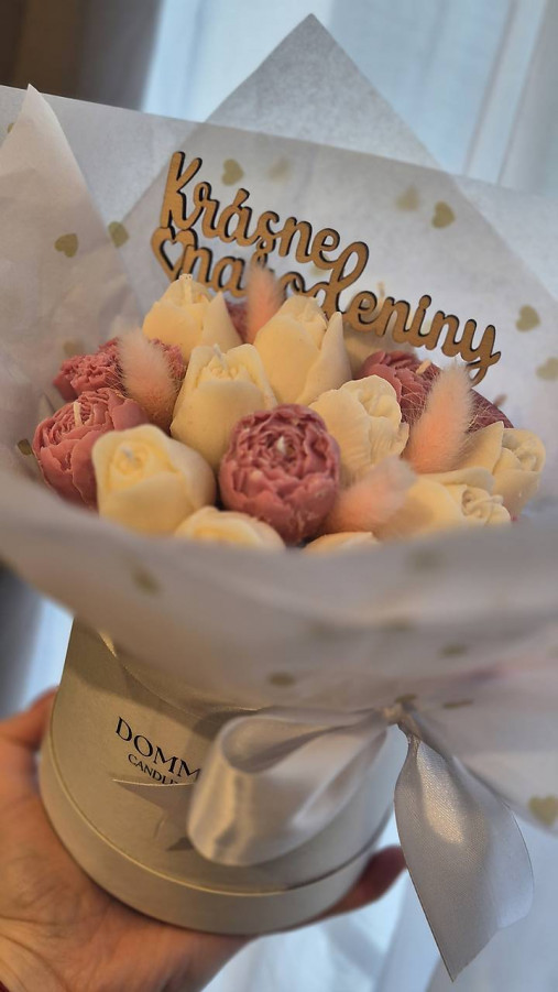 Kvetinový box Všetko najlepšie