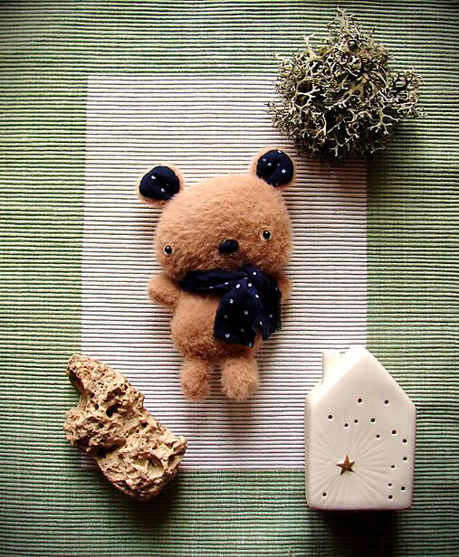 Hračky - macík "Pompy" - bodkované ušká - 18140789_