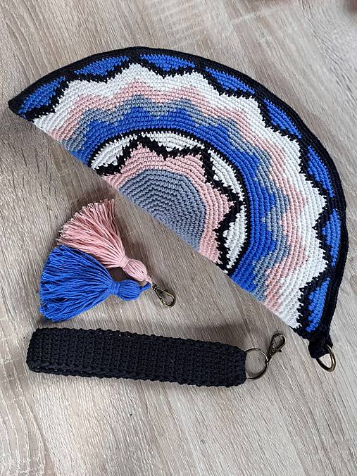 Listová kabelka Nr.346 Džínové rande