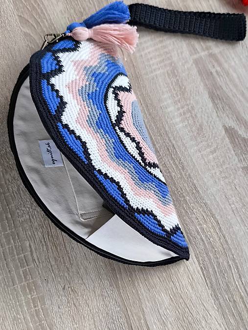 Listová kabelka Nr.346 Džínové rande