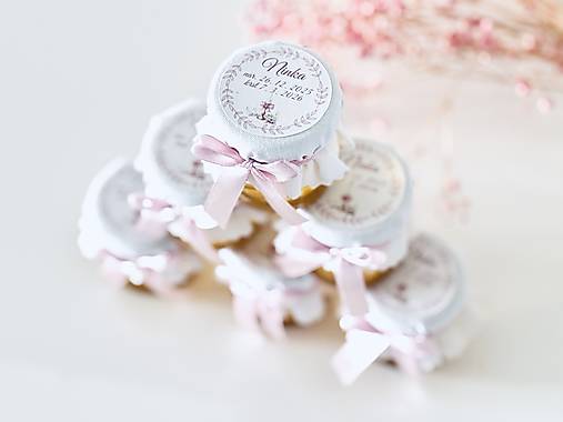 Darčeky pre svadobčanov - Minimedík na krstiny - 18140223_