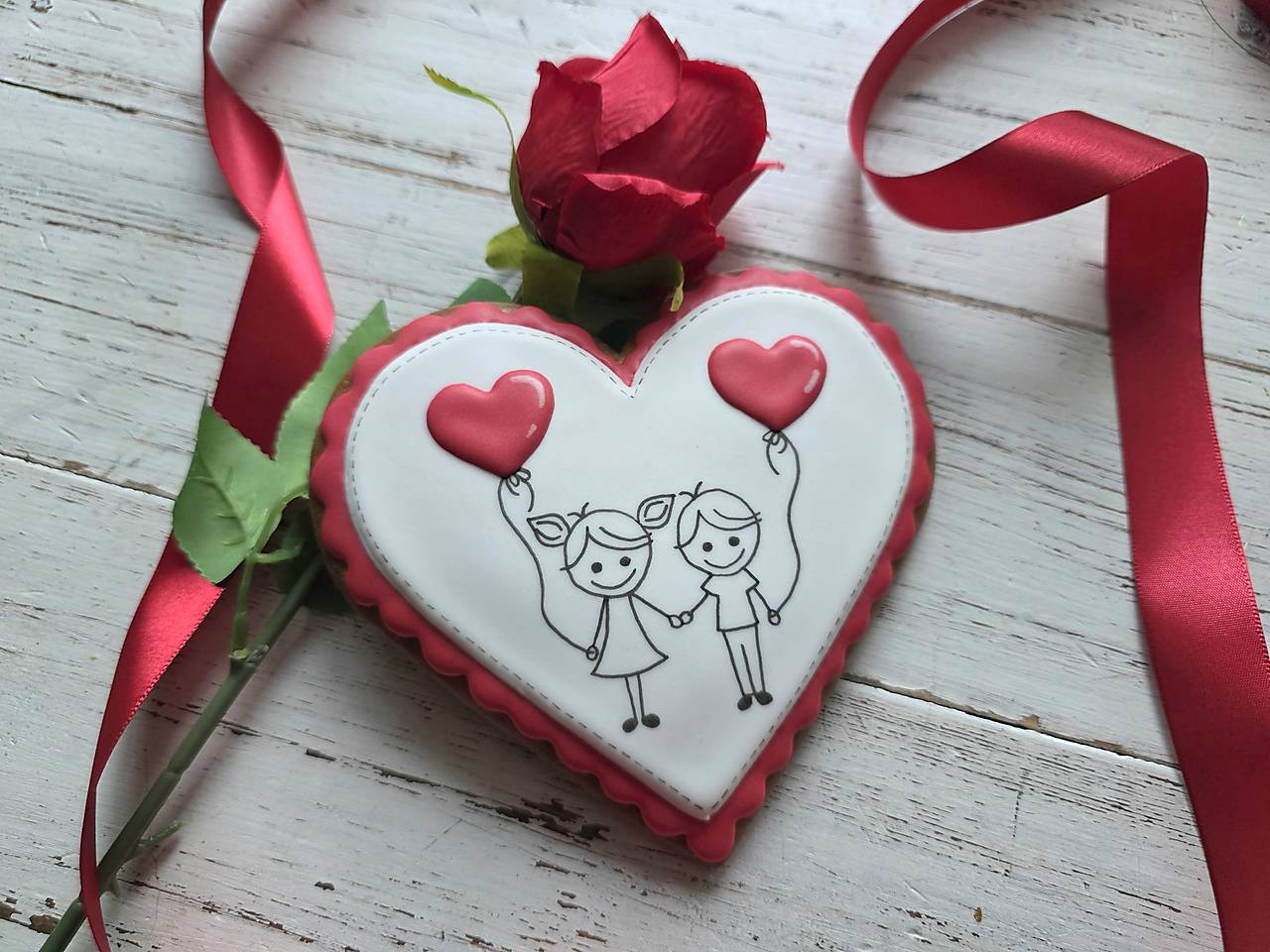 Dekorácie - Valentínske srdiečko - 18142348_