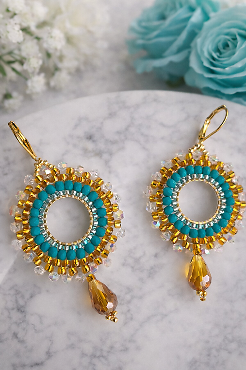 Náušnice Slnečná žiara