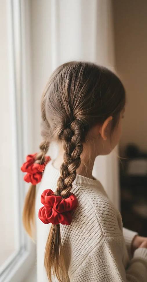 Sada hodvábnych gumičiek – 2×S, 1×M, 1×L