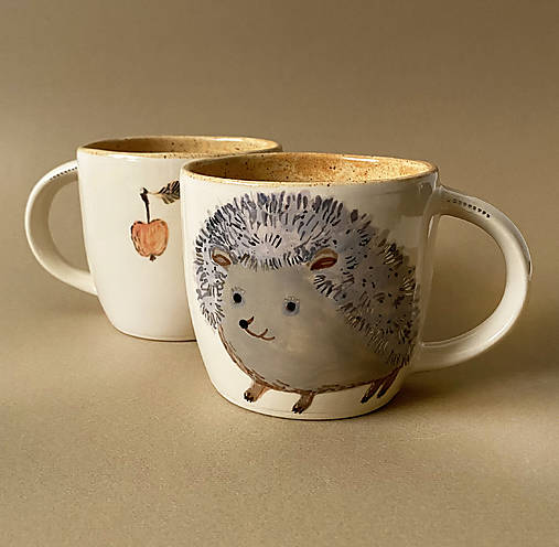 Nádoby - Hrnček ježko. - 18141488_