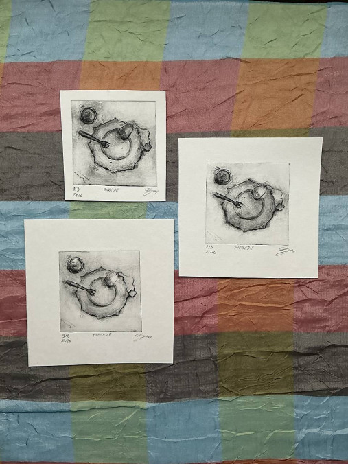 Grafika - Suchá ihla - poobedie - originál - 18141093_