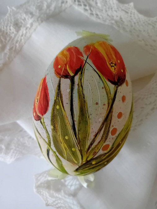 Dekorácie - Husacia kraslica - 18144352_