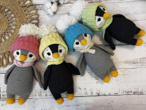 Hračky - Hačkovaný tučniačik - 18144646_