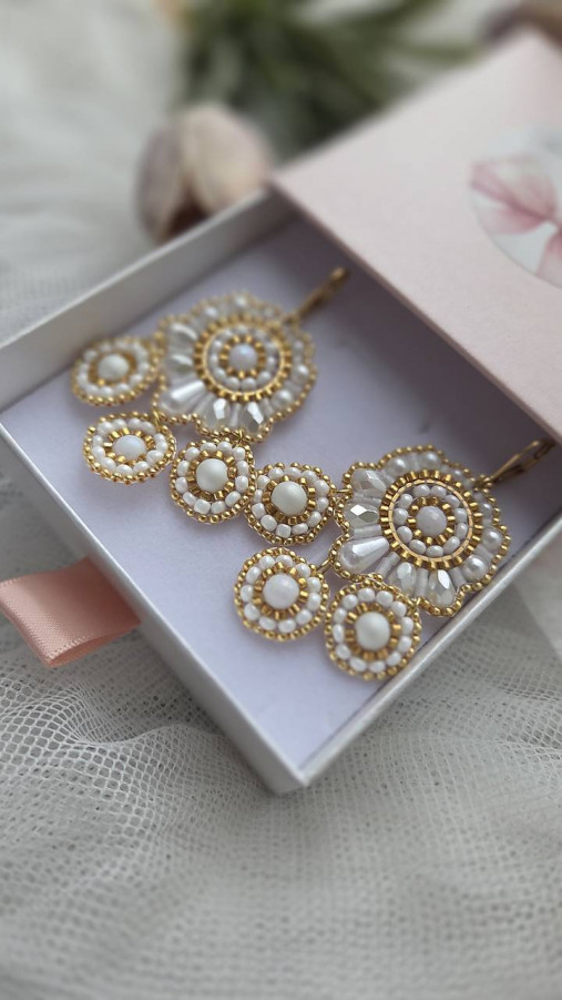 Náušnice Perlová harmónia