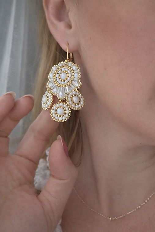 Náušnice Perlová harmónia