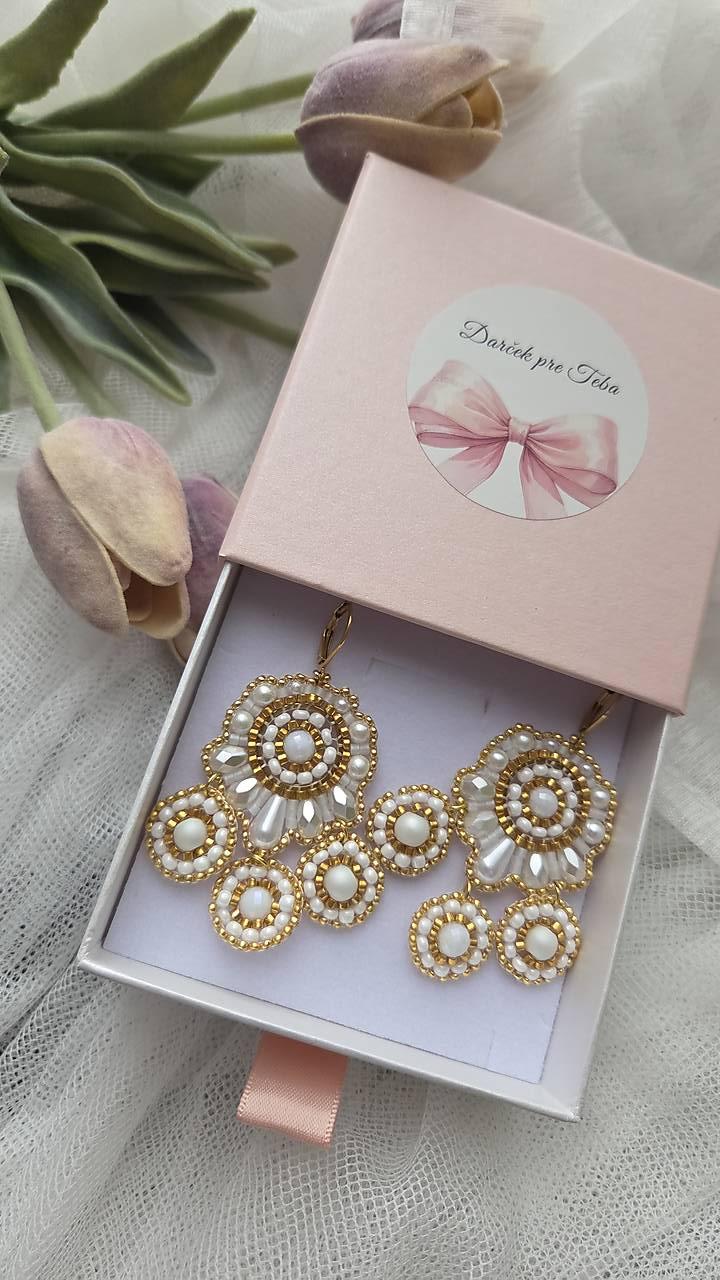 Náušnice Perlová harmónia