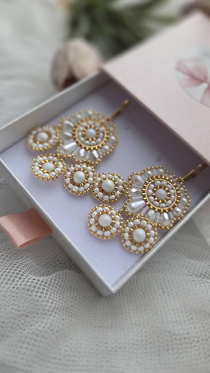 Náušnice Perlová harmónia