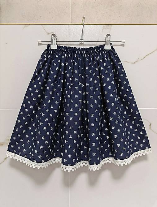 Detské oblečenie - Dievčenská sukňa folk - 18142544_