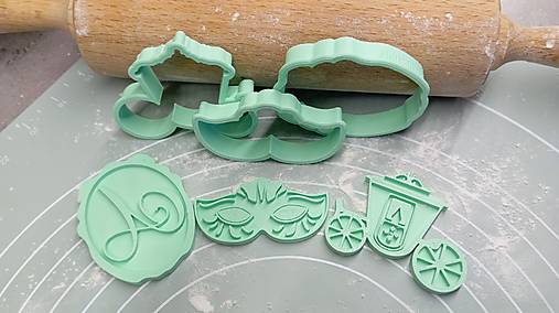 ENGLISH ROMANCE - vykrajovačky v sete