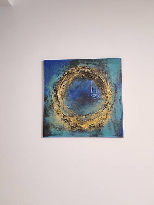 Obrazy - Golden circle - 18142845_