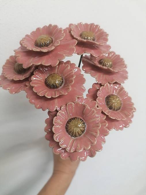 Dekorácie - Ružový kvietok - 18144594_