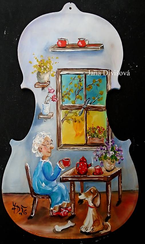 Obrazy - Čas na rannú kávu  - ORIGINÁL - 18142597_