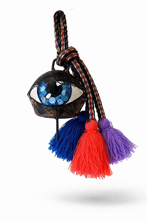 Dekorácie - Tichý ochranca – Medený zvonček - 18144787_