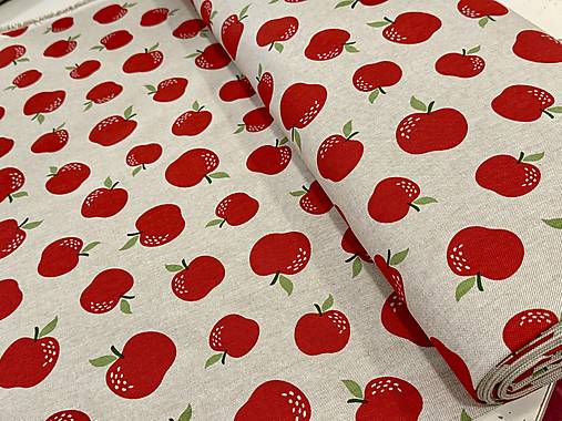 BAVLNA DEKOR /JABLČKA NA REŽNEJ