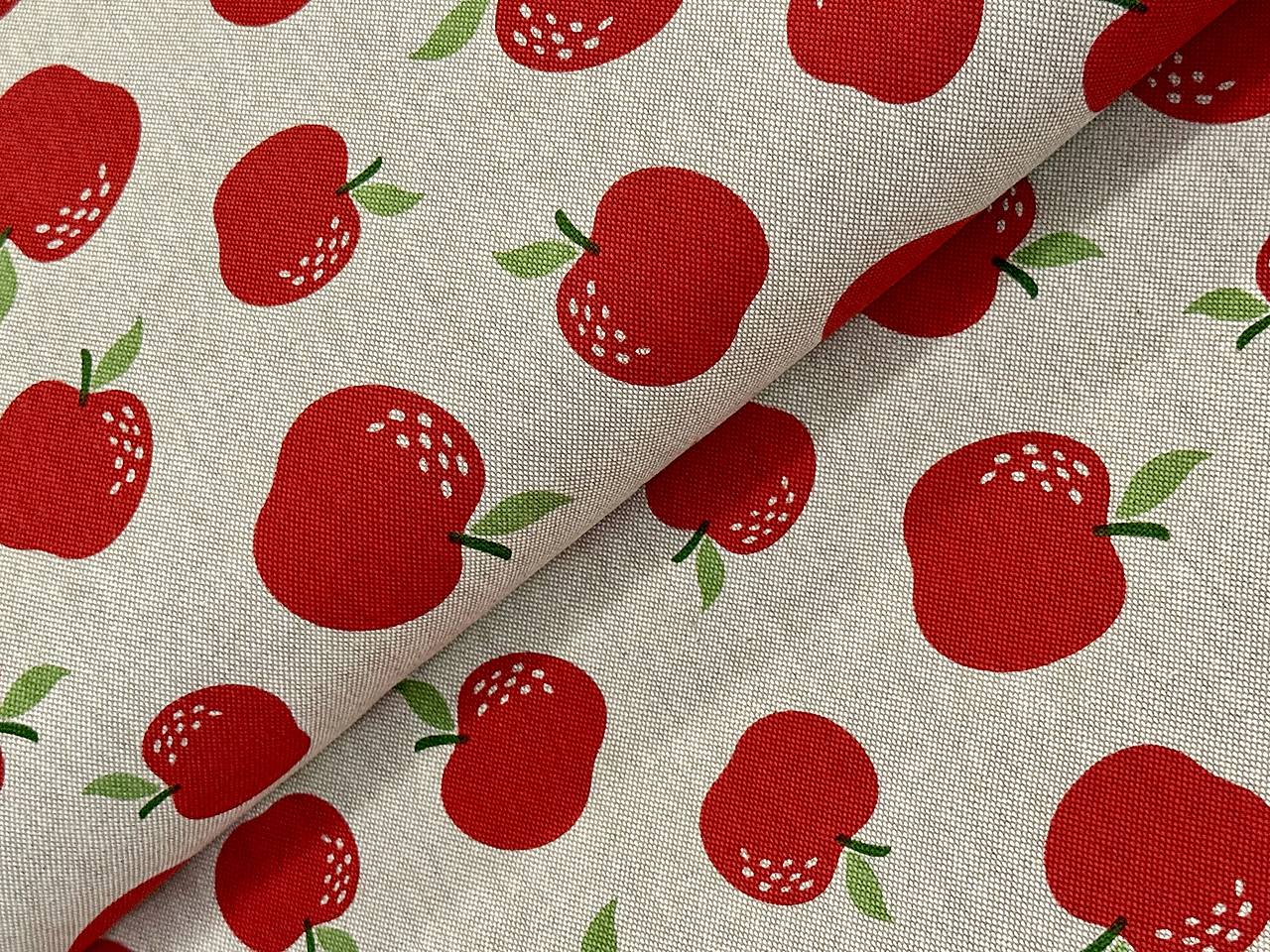 BAVLNA DEKOR /JABLČKA NA REŽNEJ