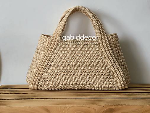 Háčkovaná kabelka