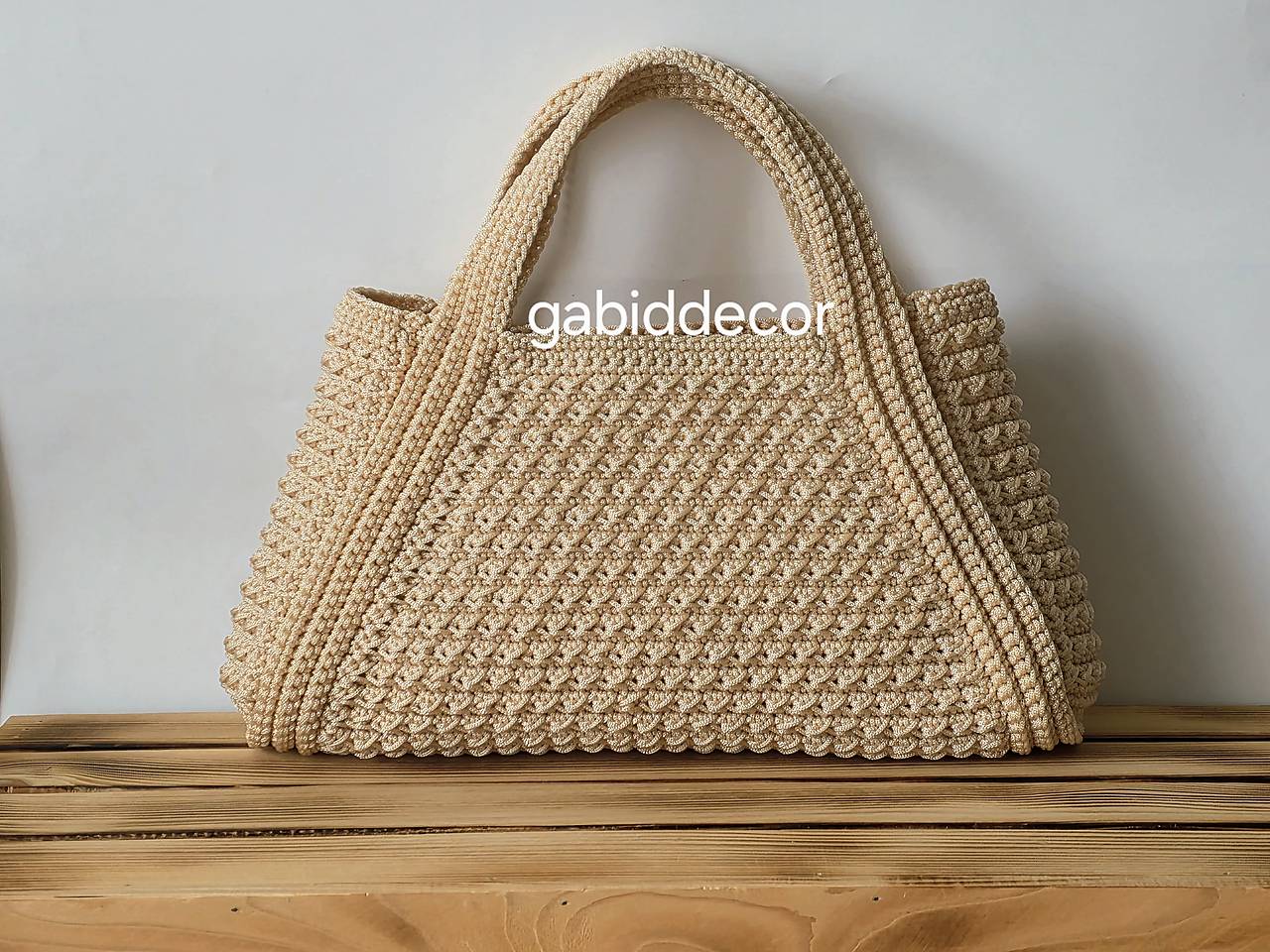 Háčkovaná kabelka