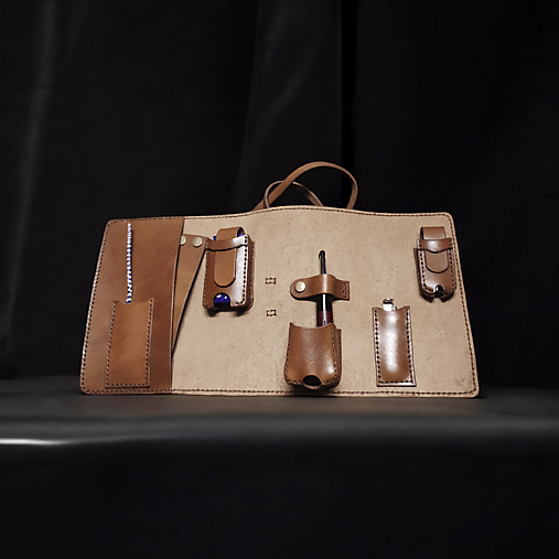 Kožené púzdro na fajku