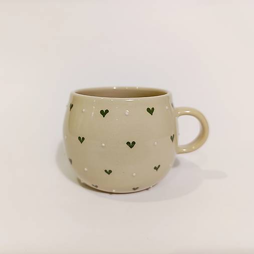 Šálka srdiečková